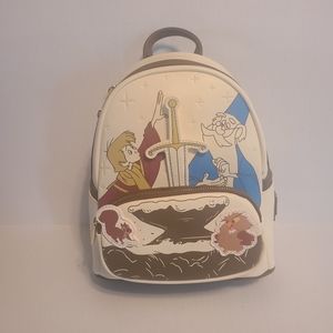 Loungefly Sword in the Stone Mini Backpack